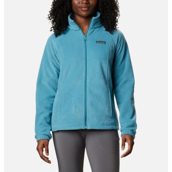 Columbia Jas Dames, Benton Springs Full Zip Fleece Petite Blauw, 98VFYKCWZ